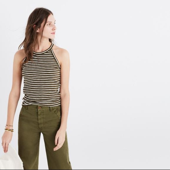 Madewell Tops - MADEWELL Timeoff Tank in Marion Stripe S